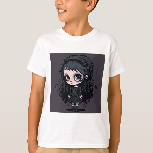 T-shirt de base pour filles Goth (Devant)