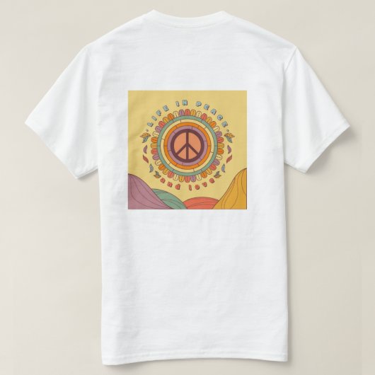 T-shirt de base pour hommes (Design dos)