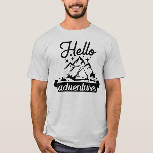 T-shirt de base pour hommes (Devant)