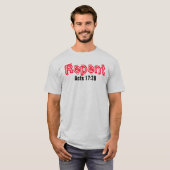 T-shirt de base pour hommes (Devant entier)