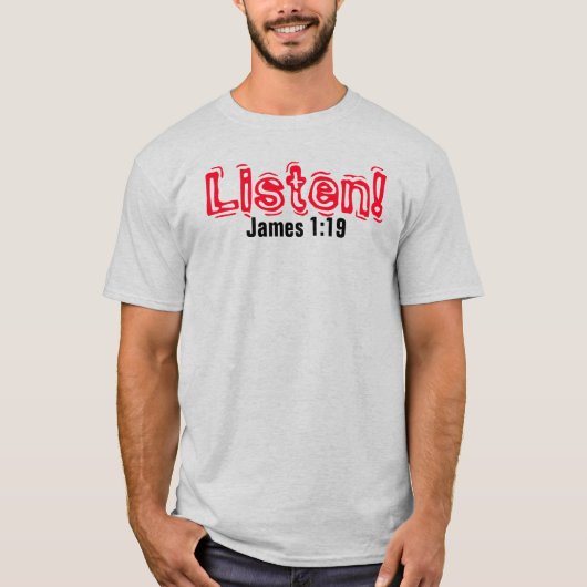 T-shirt de base pour hommes (Devant)