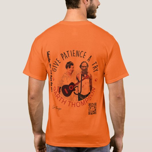 T-shirt de base pour hommes (Dos)