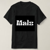 T-shirt de base pour hommes (Design devant)