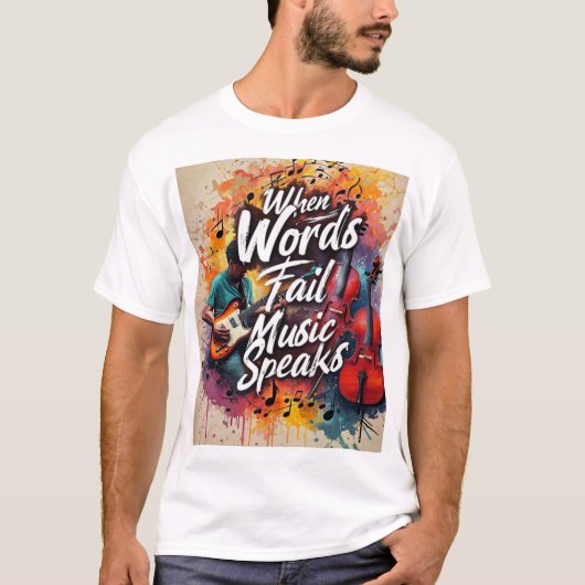 T-shirt de base pour hommes (Devant)