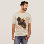 T-shirt de base pour hommes (Devant entier)
