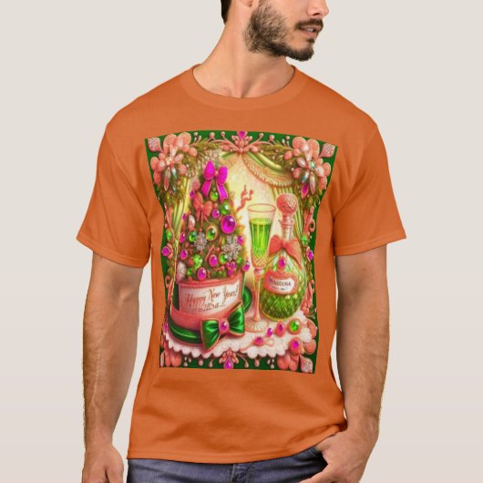 T-shirt de base pour hommes (Devant)