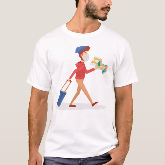 T-shirt de base pour hommes (Devant)