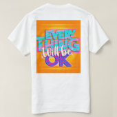 T-shirt de base pour hommes (Design dos)