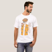 T-shirt de base pour hommes (Devant entier)