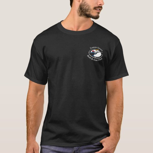 T-shirt de base pour hommes, couleurs assorties (Devant)