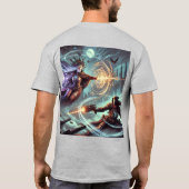 T-shirt de base pour hommes Dans un champ de batai (Dos)