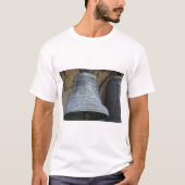 T-Shirt de base pour hommes de la Bell russe, blan (Devant)