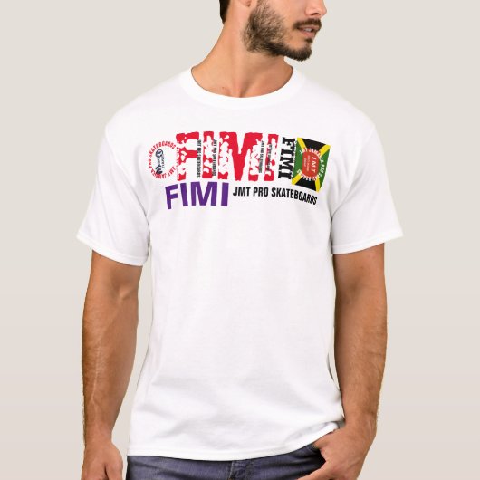 T-shirt de base pour hommes FIMI SK8 (Devant)