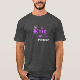 T-shirt de base pour hommes Neon Purple King