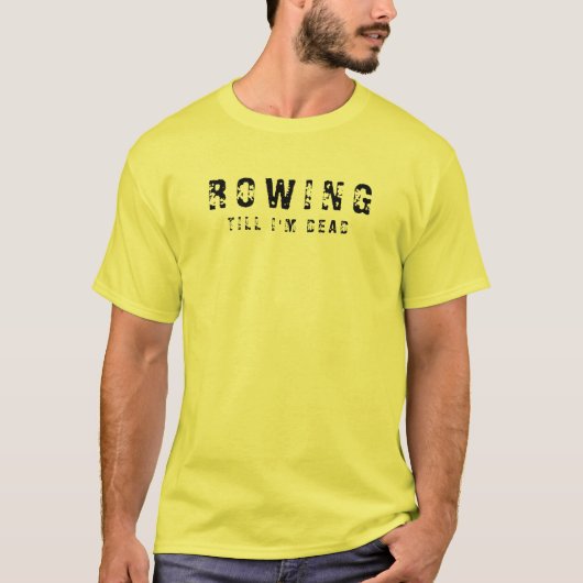 T-shirt de base pour hommes | Ramer jusqu'à ce que (Devant)