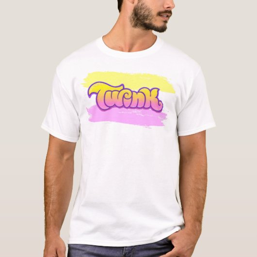 T-shirt de base pour hommes Twink Pride (Devant)
