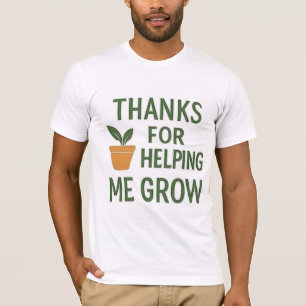T-shirt de base pour hommesMerci de m'aider à gran