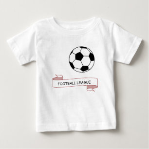 T-shirt de base pour ligue de football bébé