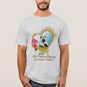 T-shirt de base unisexe avec le logo (Devant)