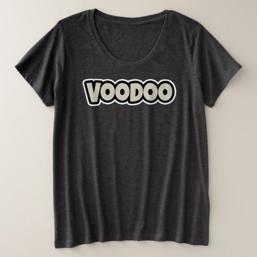 T-Shirt de base Voodoo Token pour femmes de taille (Design devant)