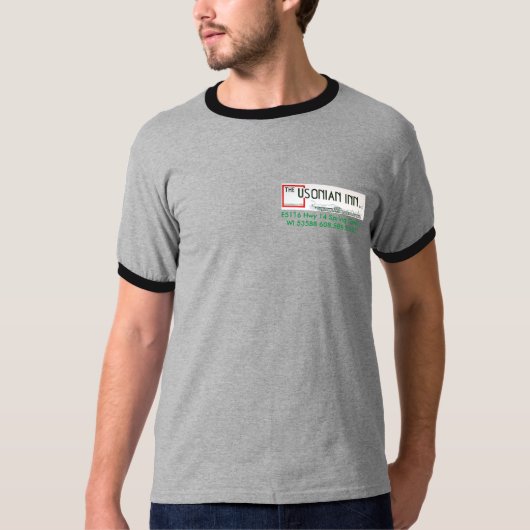 T-shirt de base w/logo de la sonnerie des hommes (Devant)