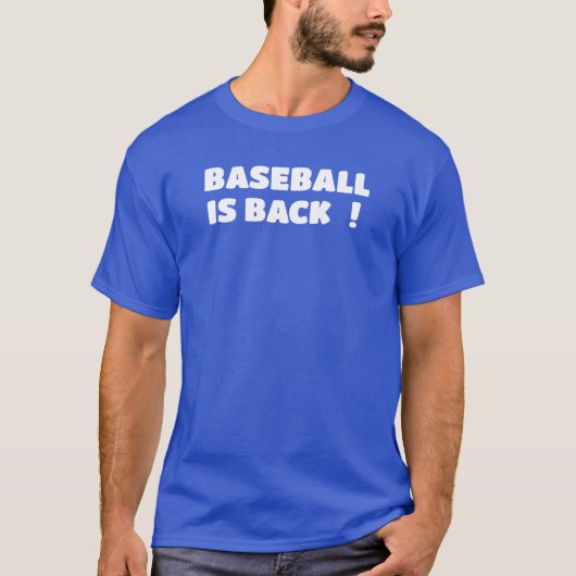 T-shirt de baseball (Devant)