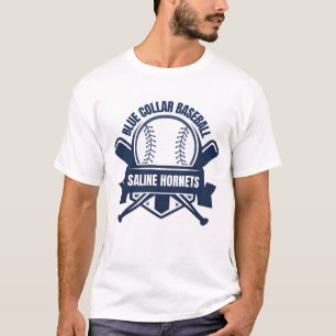 T-Shirt de baseball de Saline High School