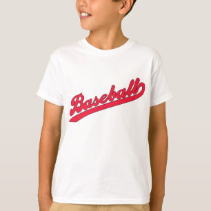 T-shirt de baseball personnalisé pour enfants