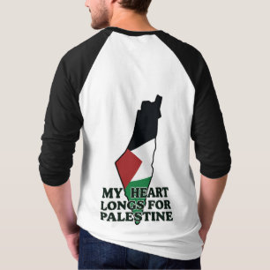 T-shirt de baseball raglan pour hommes avec imp