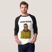 T-shirt de baseball Team Sugar (Devant entier)
