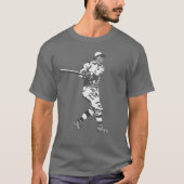 T-shirt de baseball vintage (Devant)