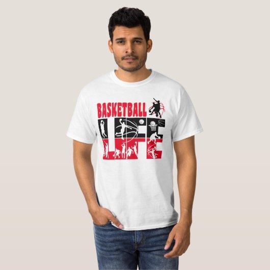 T-shirt de basket (Devant entier)