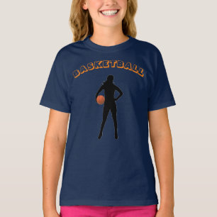 T-shirt de basket-ball avec nom et numéro