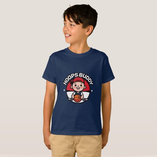 T-shirt de basket-ball Buddy (Devant entier)