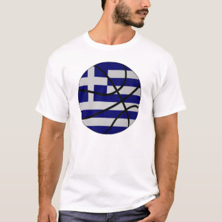 T-shirt de basket-ball de la Grèce