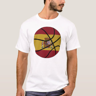 T-shirt de basket-ball de l'Espagne