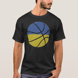 T-shirt de basket-ball de l'Ukraine
