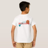 T-shirt de basket-ball du Child (Dos entier)