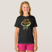 T-Shirt De Basket-Ball Et Filets (Devant entier)