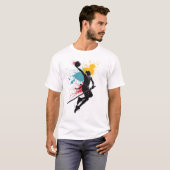 T-shirt de basket - Samurai Dunk (Devant entier)