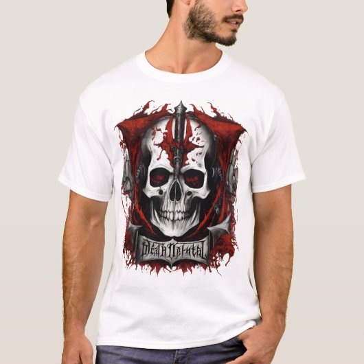 T-shirt de bataille cosmique - Death Metal Celesti (Devant)