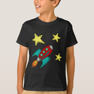 T-shirt de bateau de rétrofusée