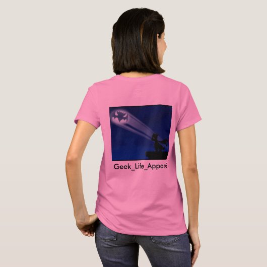 T-shirt de BatGoat des femmes (Dos entier)