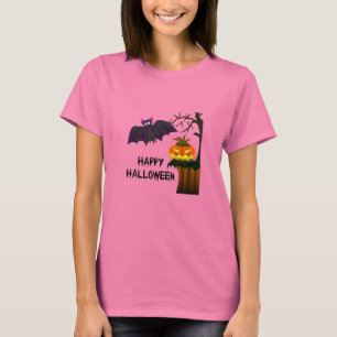 T-shirt de batte de Halloween
