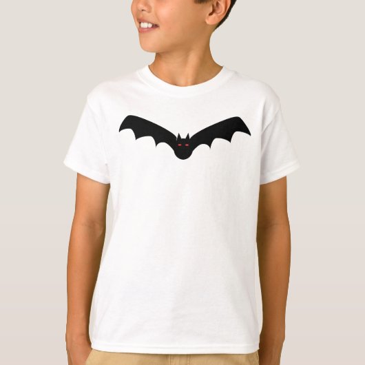 T-shirt de batte de Halloween (Devant)