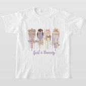 T-shirt de beauté pour fille (Poser)