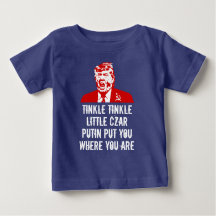 T-shirt de bébé d'atout : "Tsar de tintement de