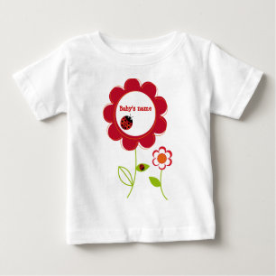 T-shirt de bébé de coccinelle