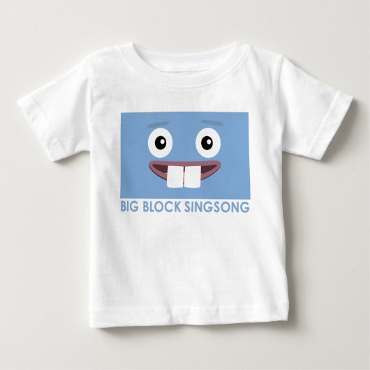 T-shirt de bébé de dents de BBSS (Devant)