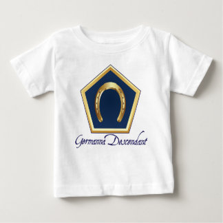 T-shirt de bébé de descendant de Germanna